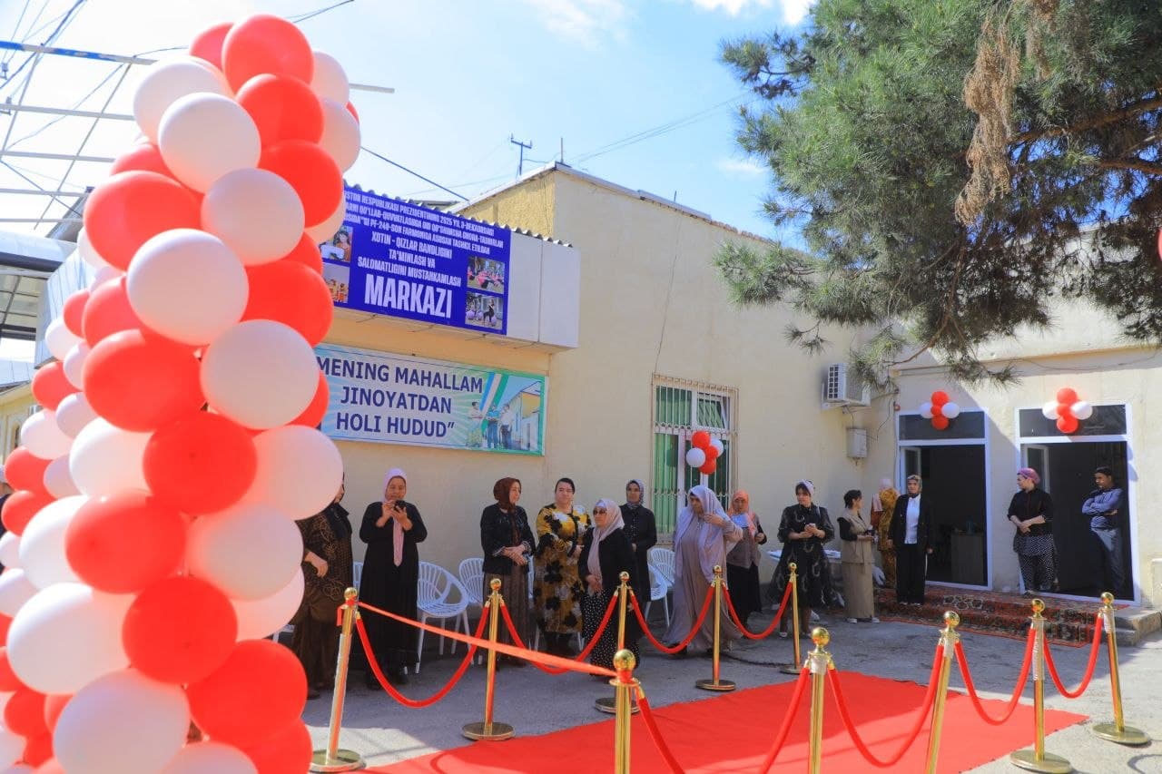 Furqat mahallasida xotin-qizlar bandligiga xizmat qiluvchi markaz ish boshladi