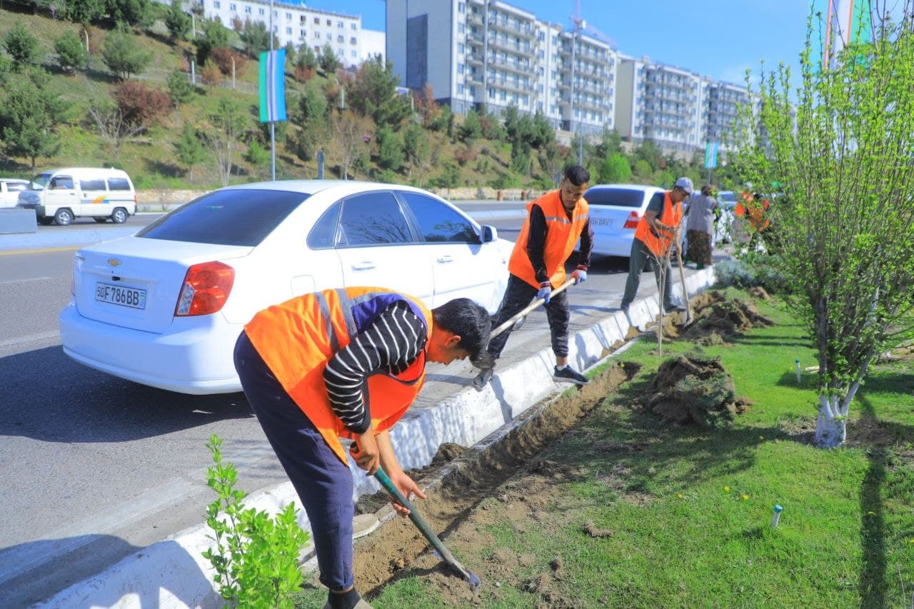 Namanganning tashrif qog‘ozi — gullar bayramiga qizg‘in hozirlik boshlandi