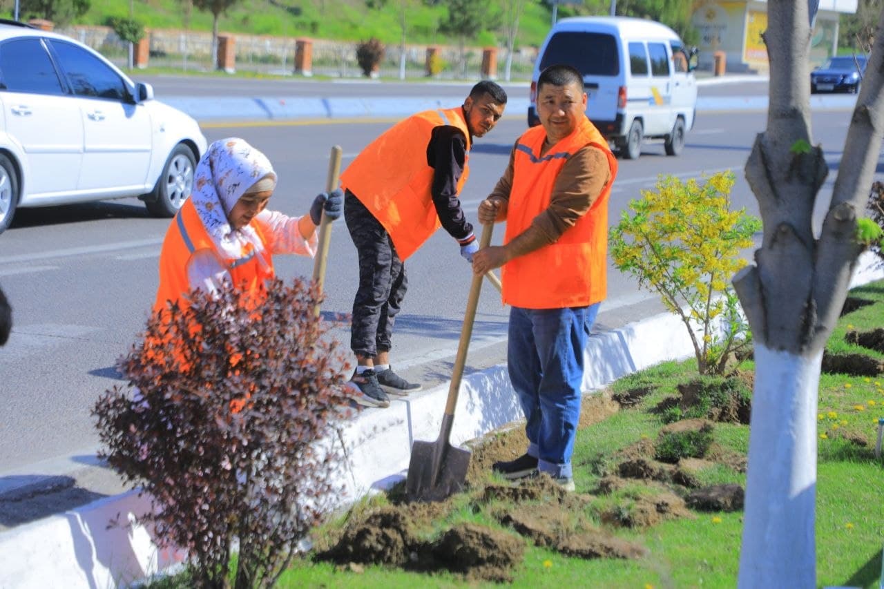 Namanganning tashrif qog‘ozi — gullar bayramiga qizg‘in hozirlik boshlandi