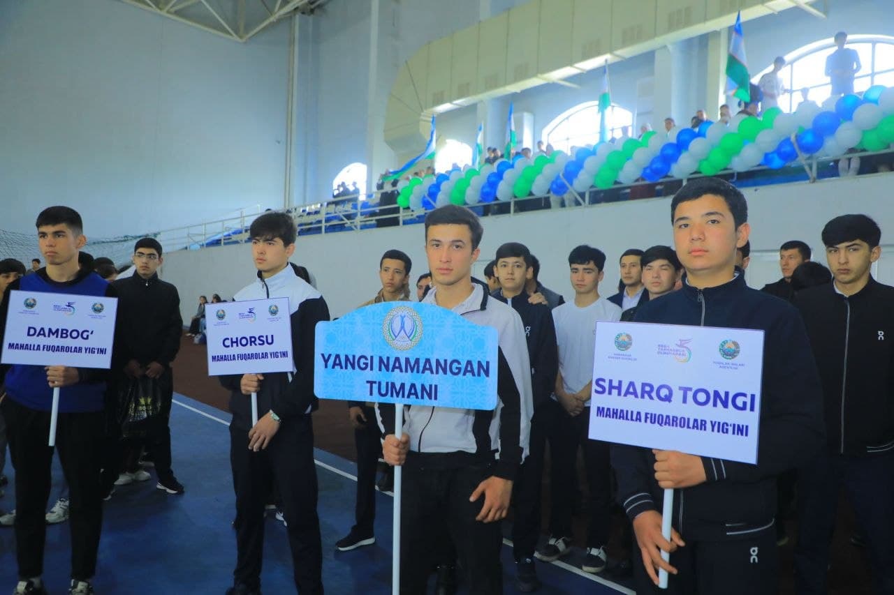 Namanganda DXX kubogi saralash bosqichi start oldi