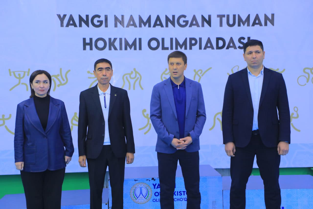 Yangi Namangan tumanida hokim olimpiadasi yakuniga yetdi