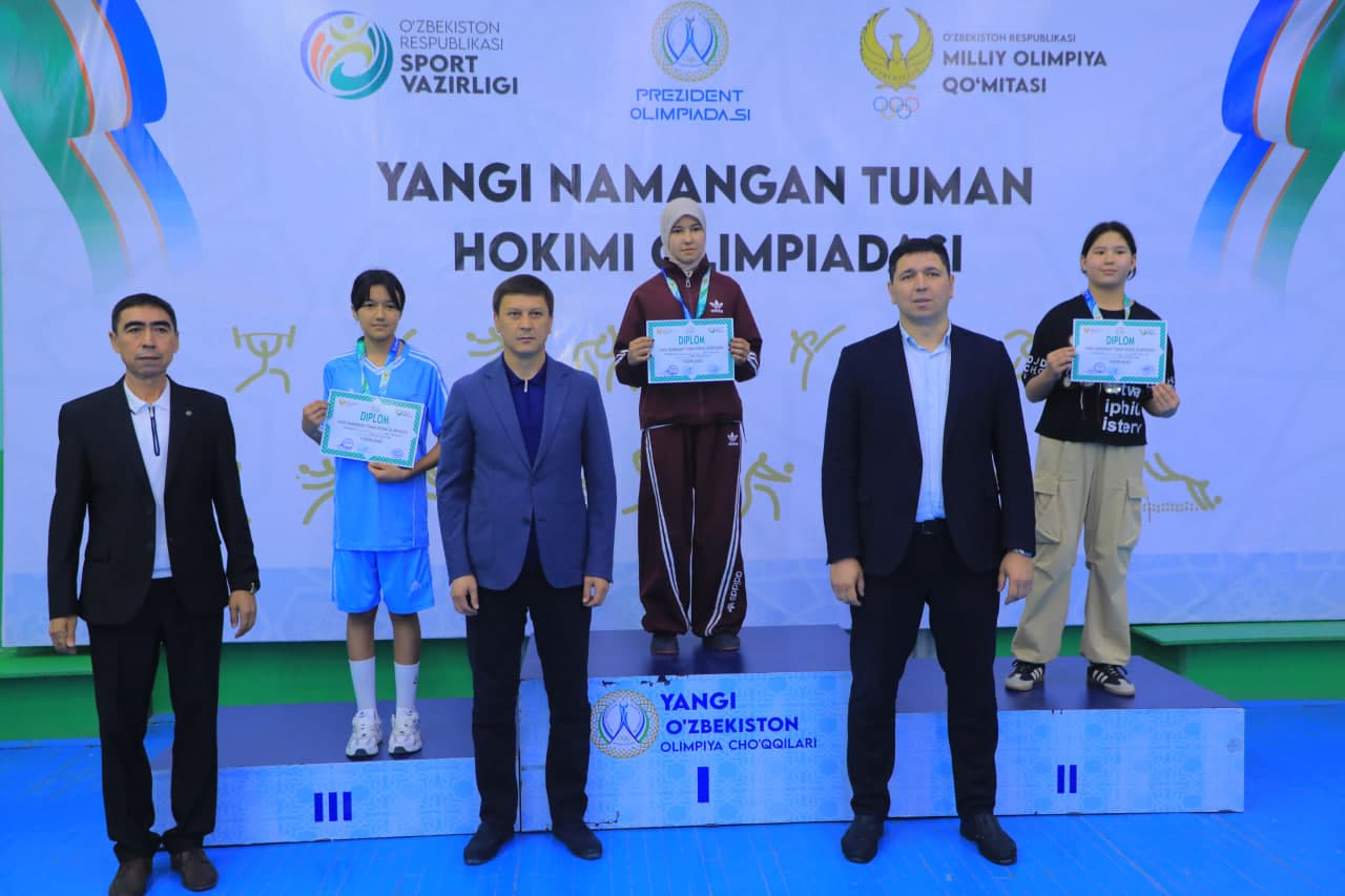 Yangi Namangan tumanida hokim olimpiadasi yakuniga yetdi