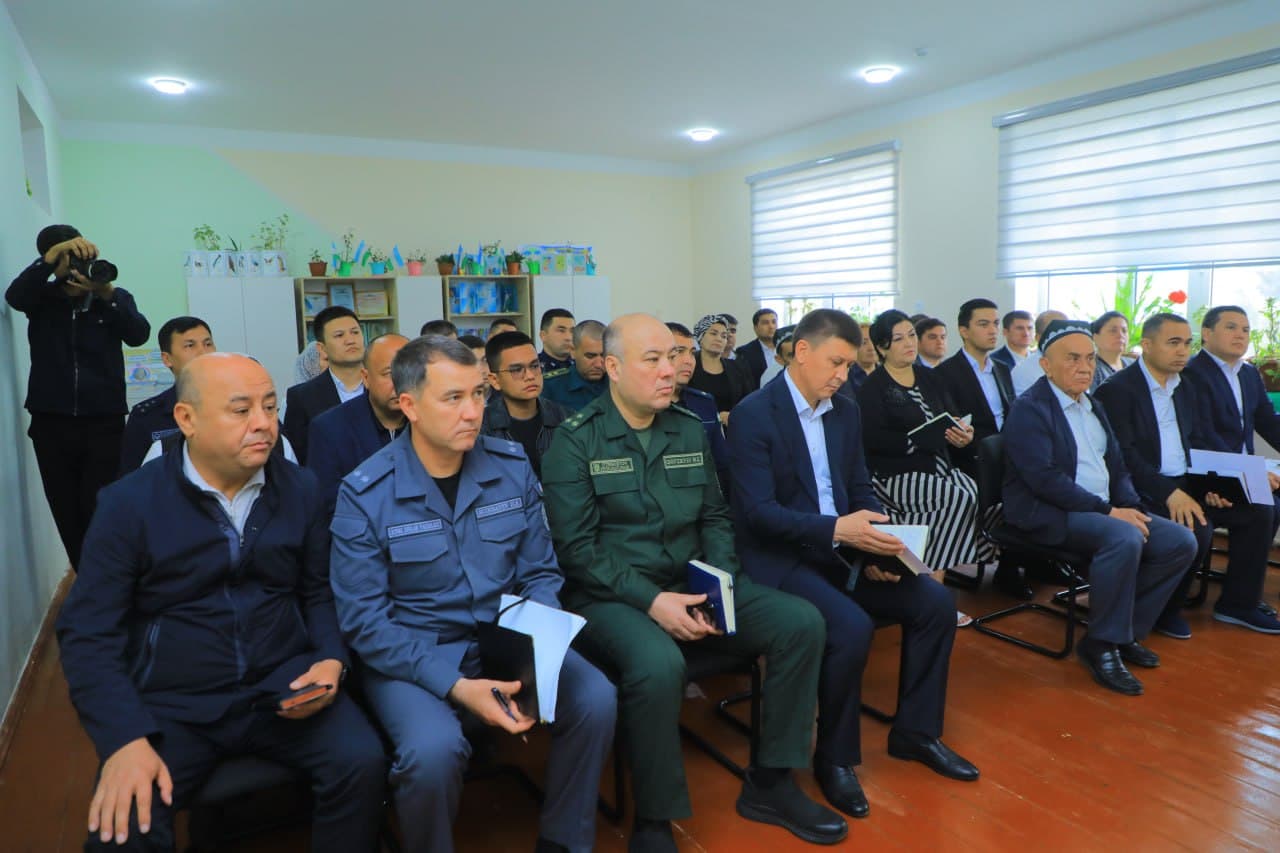 Kriminogen vaziyat murakkab bo‘lgan mahallalar mas’ullari bilan muhokama o‘tkazildi