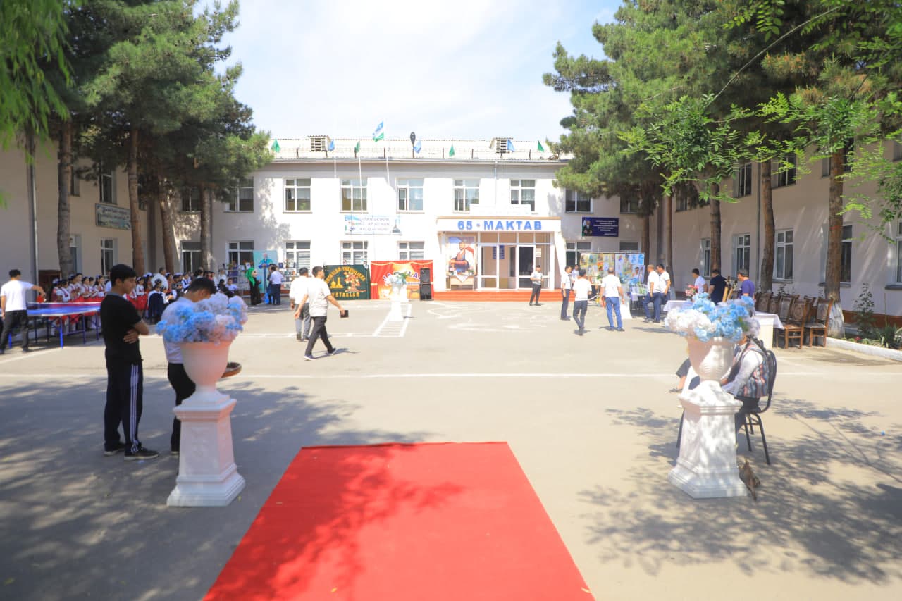 65-maktabda “Yoshlar kuni”ga bag‘ishlangan tadbir o‘tkazildi