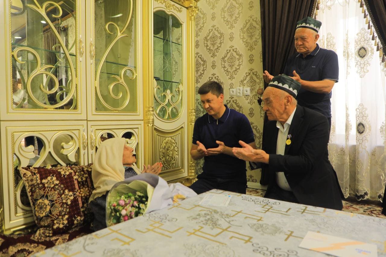 100 yoshli faxriy holidan xabar olindi