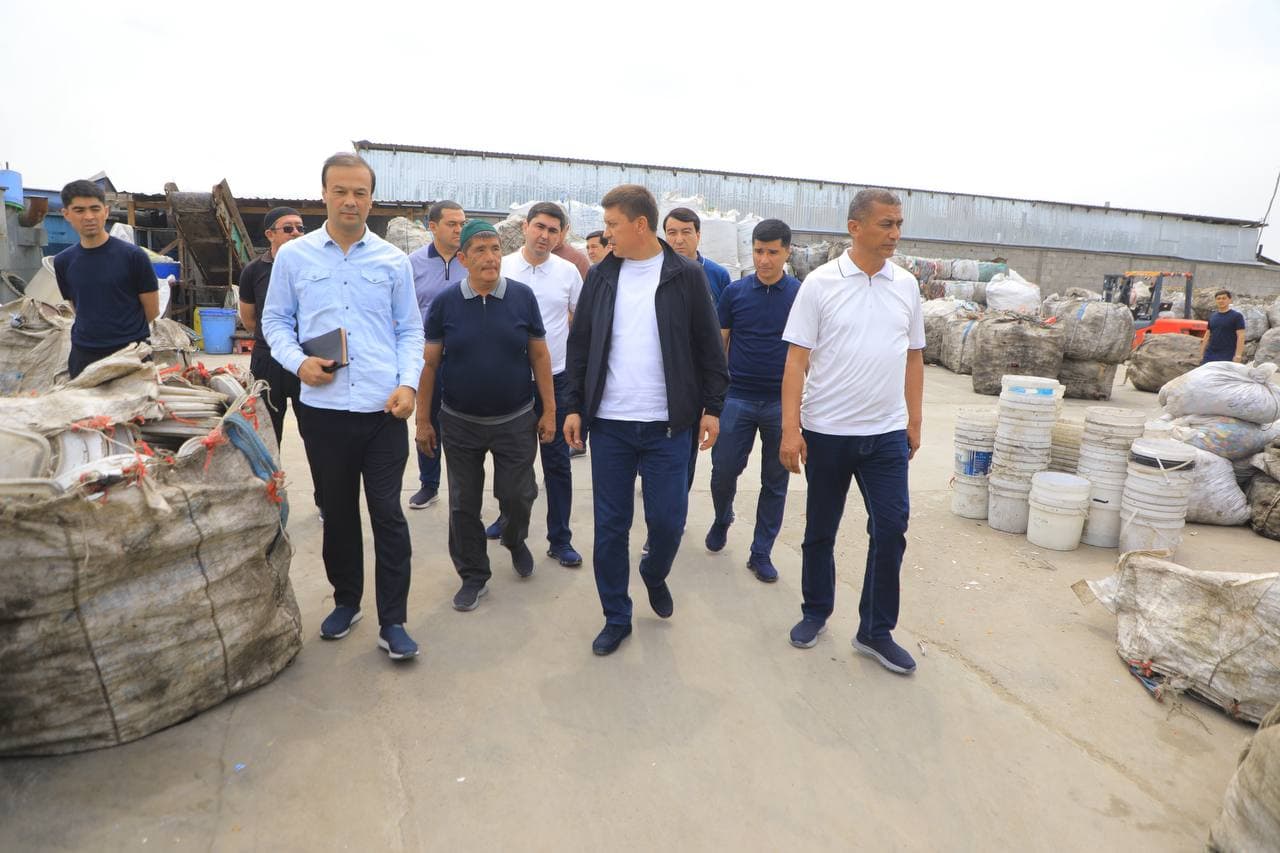 Plastik chiqindilardan sanoat mahsulotlari tayyorlanmoqda
