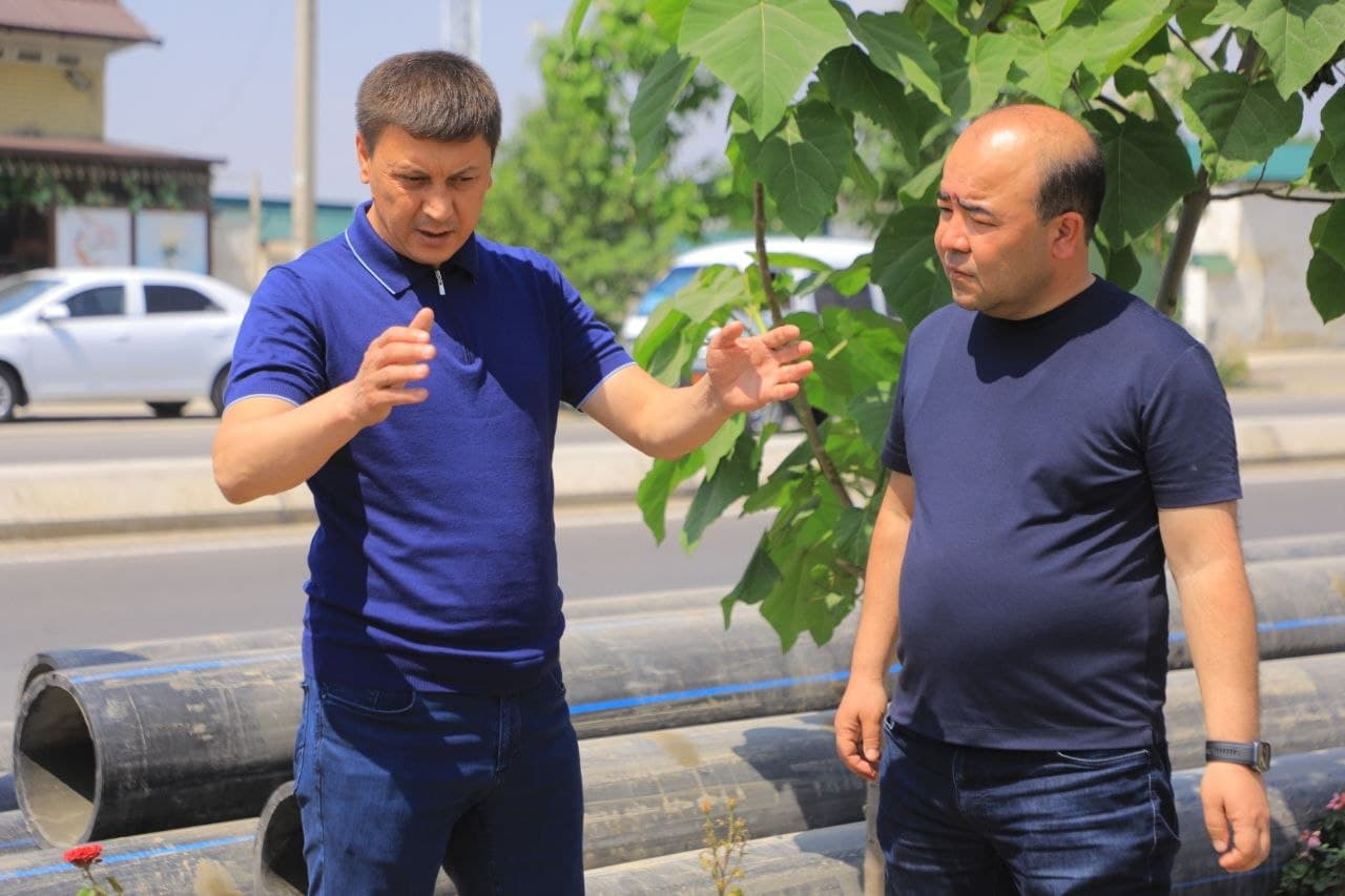 Ichimlik suvi ta’minotini yaxshilash ishlari davom etmoqda