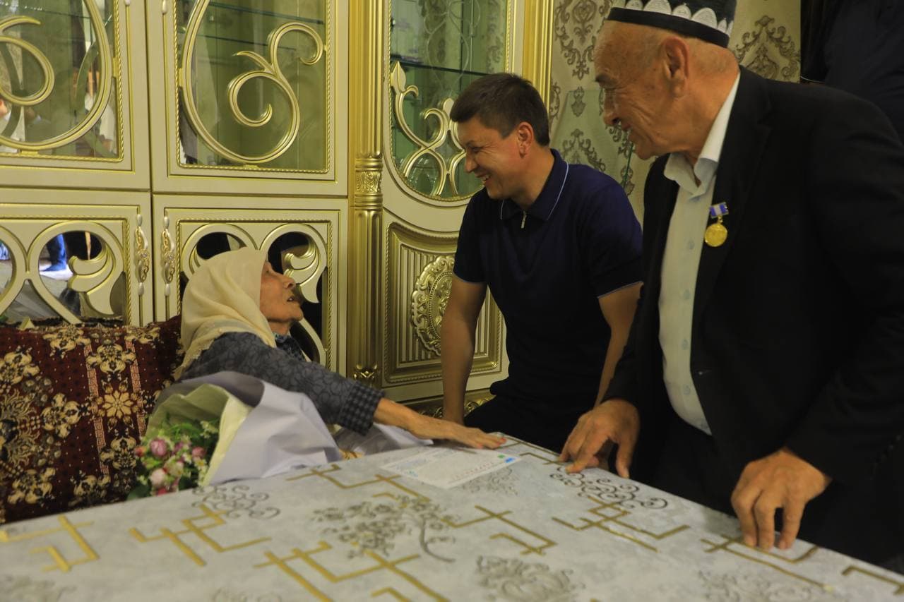 100 yoshli faxriy holidan xabar olindi