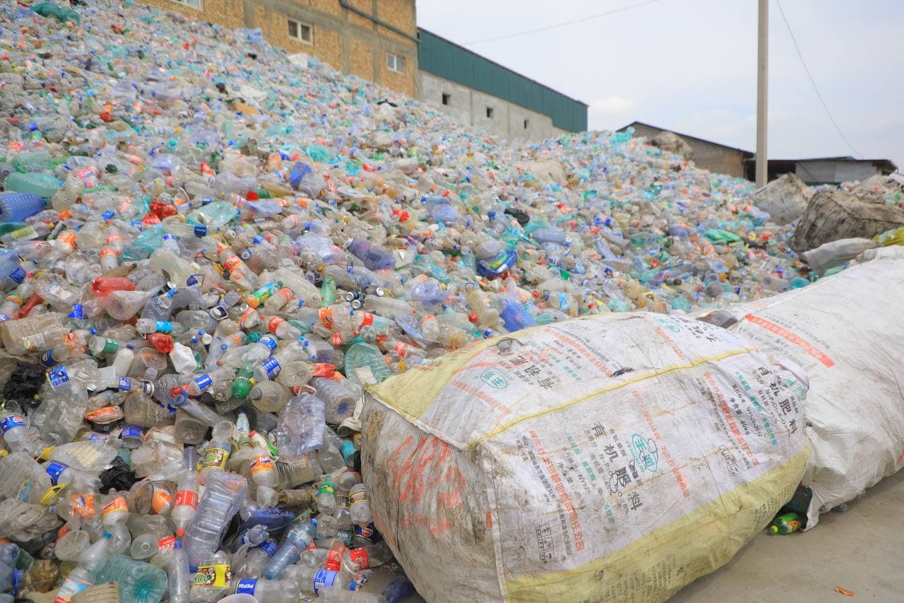 Plastik chiqindilardan sanoat mahsulotlari tayyorlanmoqda
