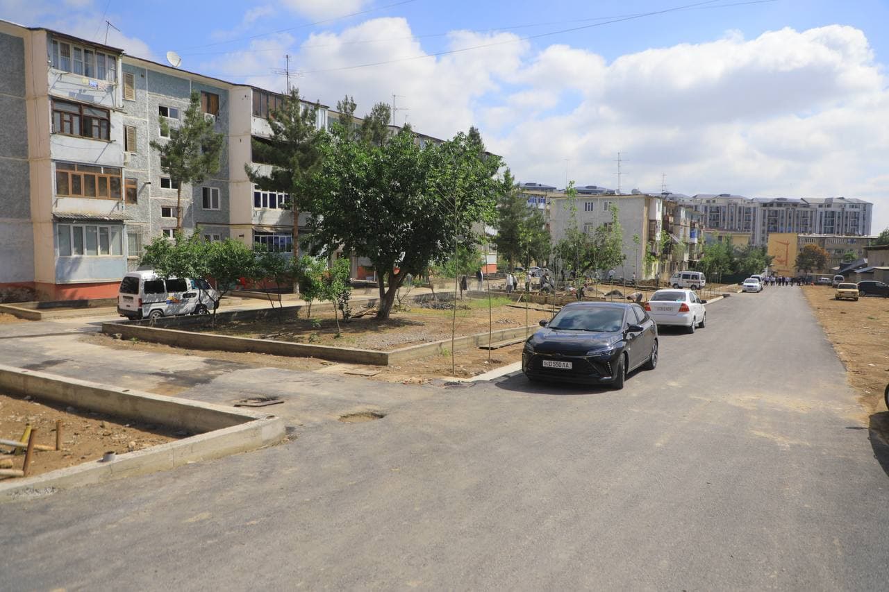 Ilg‘or tajriba asosida ko‘p qavatli uylar atrofida qulay sharoitlar yaratilmoqda