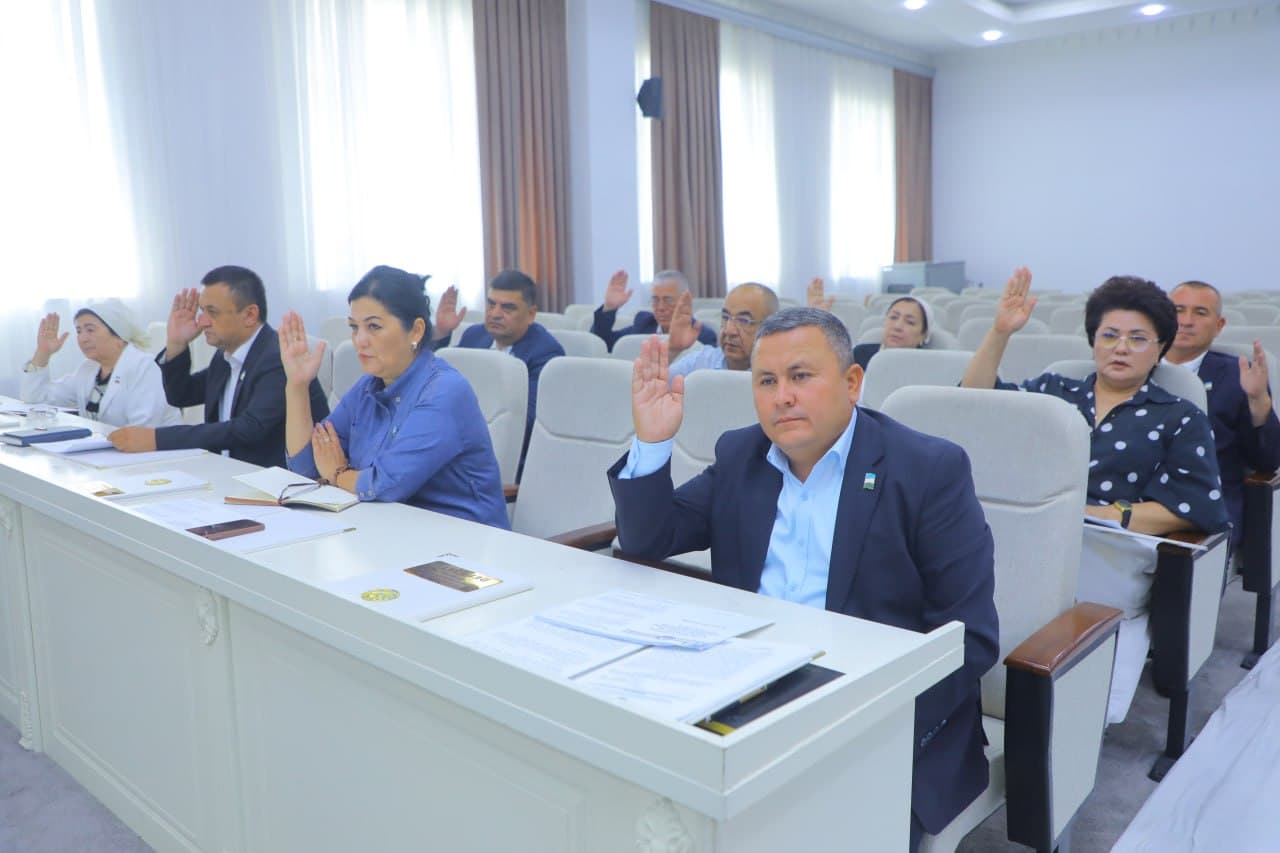 Yangi Namangan tumani Kengashining 22-sessiyasi bo‘lib o‘tdi