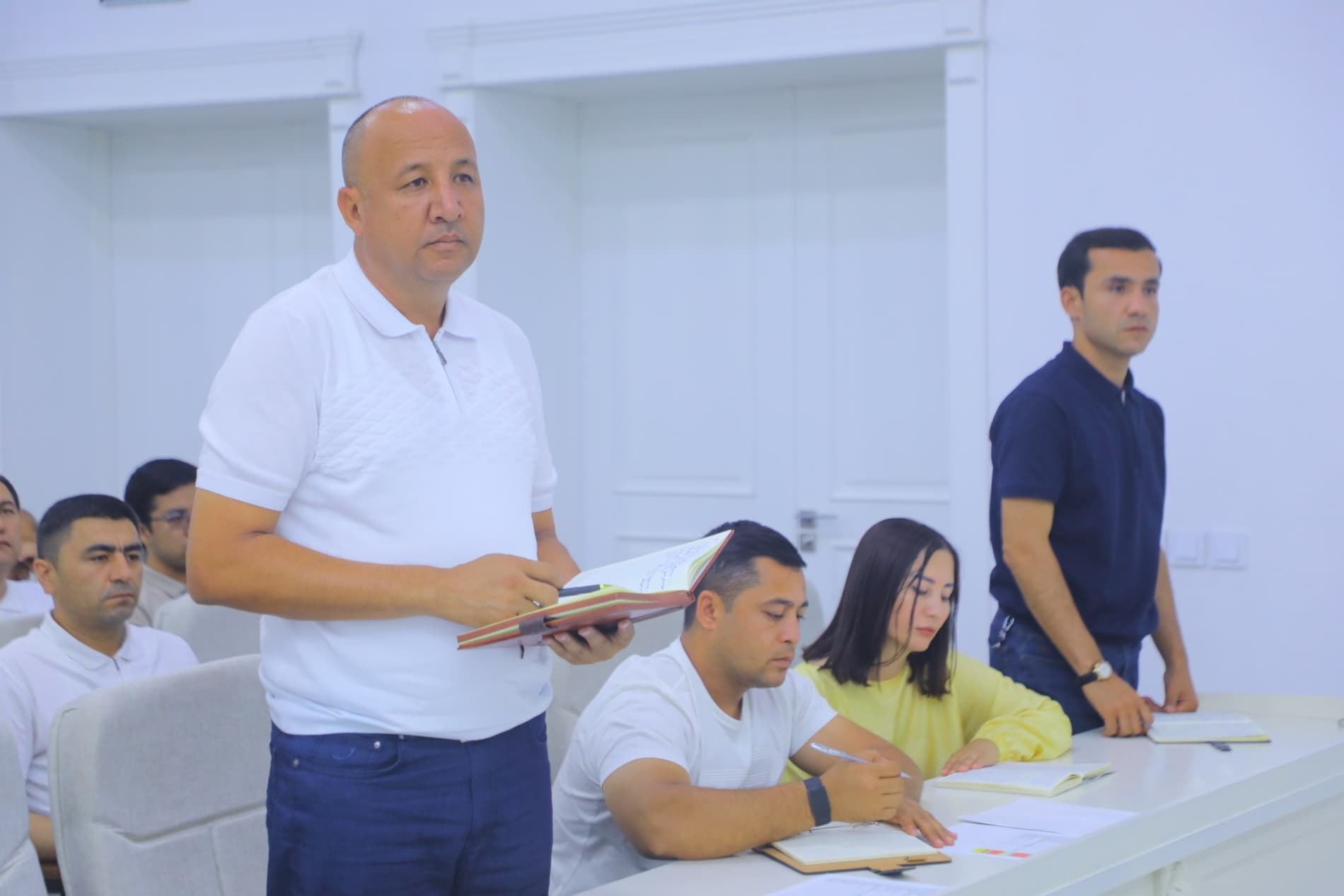 Yangi Namangan tumanida kengaytirilgan yig‘ilish o‘tkazildi