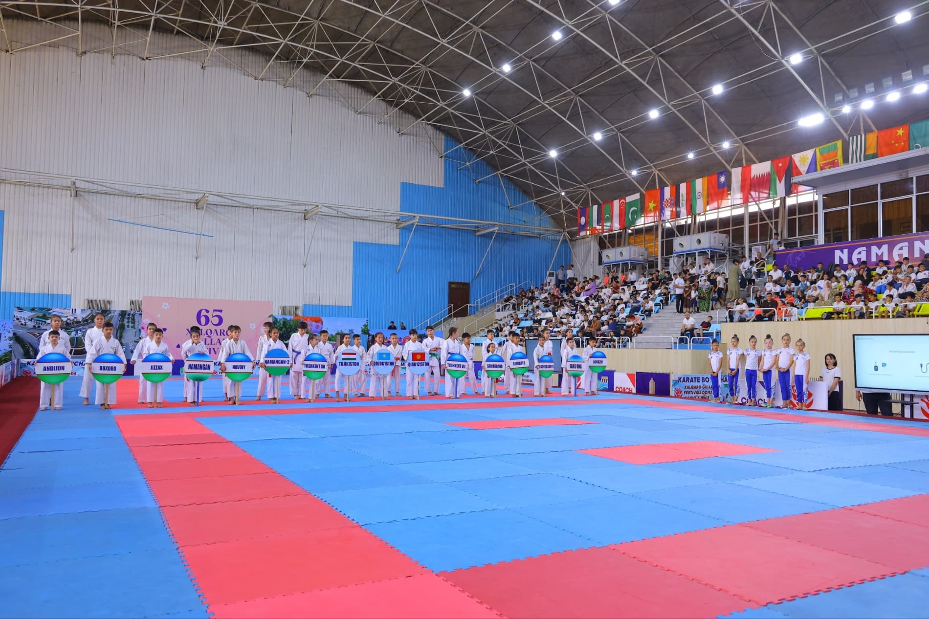 Namanganda “Shotakan karate-do” bo‘yicha an’anaviy xalqaro ochiq turnirga start berildi.