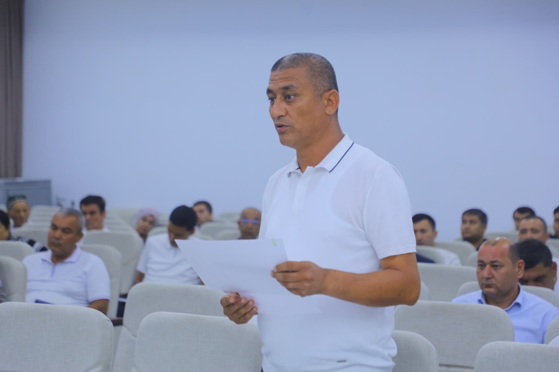Yangi Namangan tumanida kengaytirilgan yig‘ilish o‘tkazildi