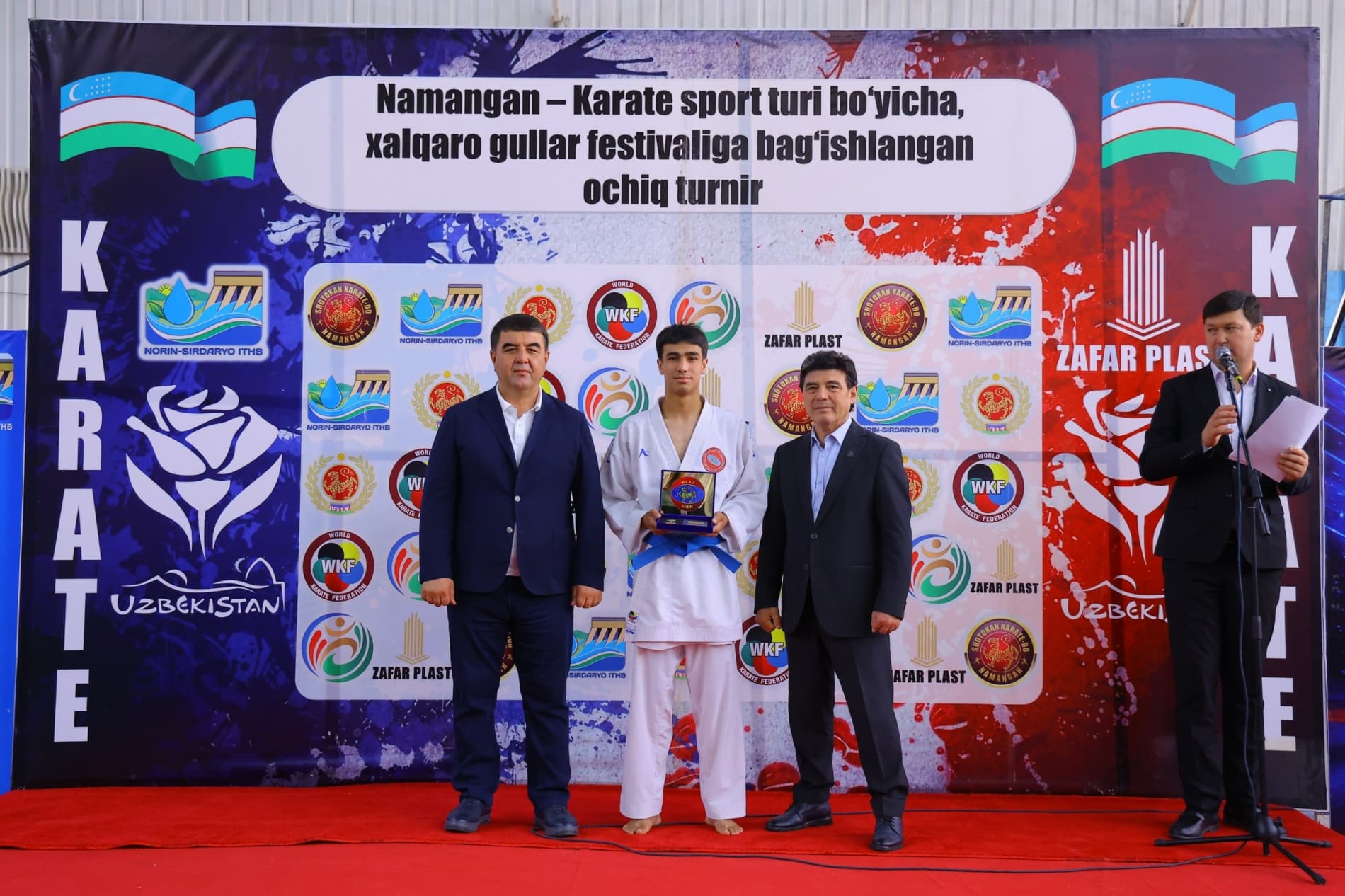 Namanganda “Shotakan karate-do” bo‘yicha an’anaviy xalqaro ochiq turnirga start berildi.