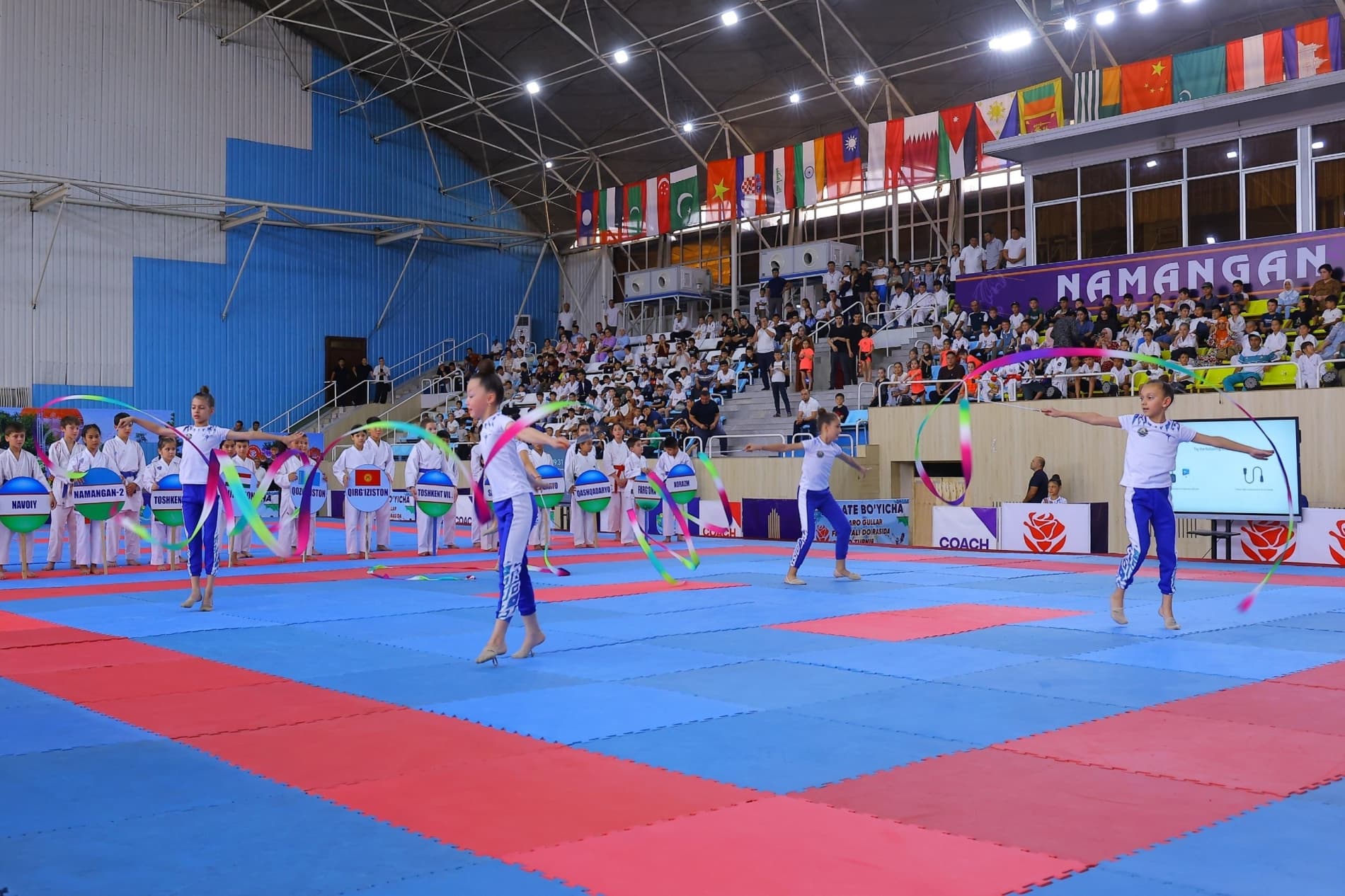 Namanganda “Shotakan karate-do” bo‘yicha an’anaviy xalqaro ochiq turnirga start berildi.