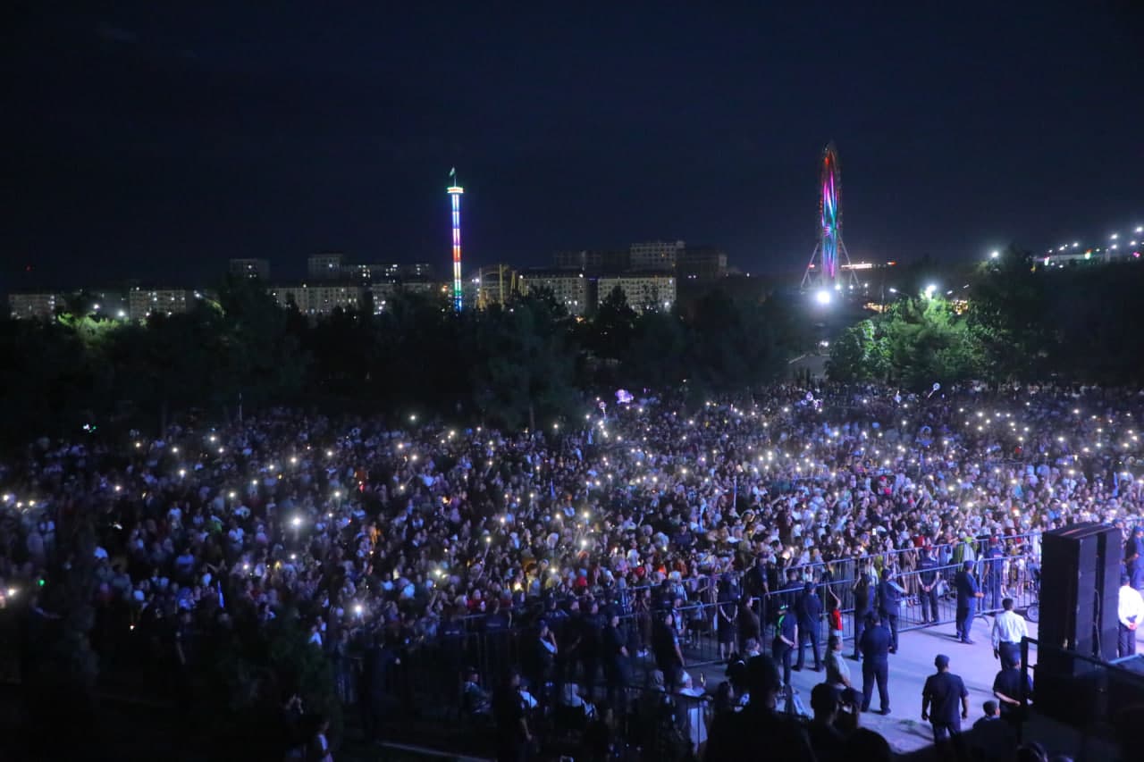 Yoshlar oqshomi 20 mingdan ortiq kishini bir maydonga jamladi