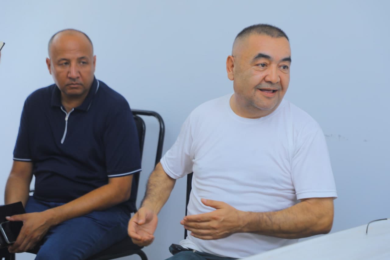 Tuman hokimining shaxsiy qabuli o‘tkazildi