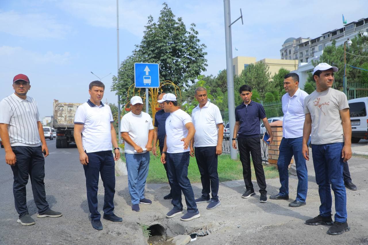 “Mingchinor” mahallasida ichki yo‘llar asfaltlanmoqda