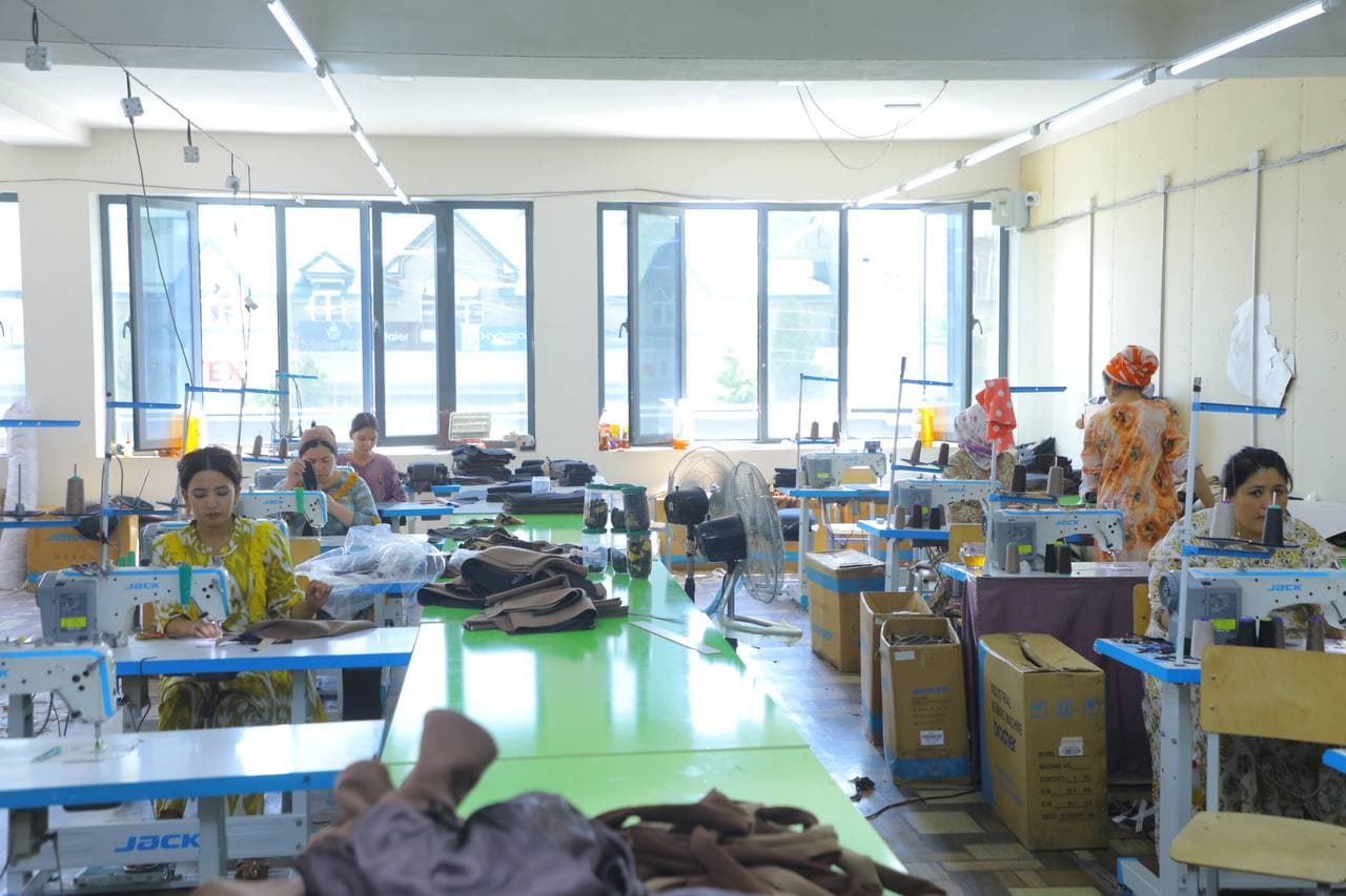 Yangi korxona eksportga tayyorgarlik kurilmoqda
