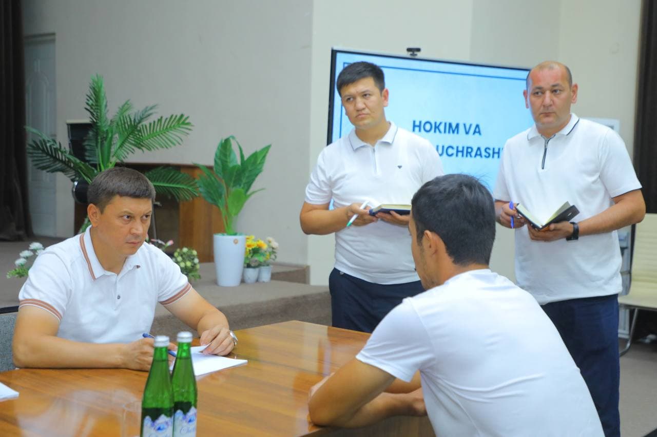 Yoshlar murojaatlariga amaliy echimlar belgilandi