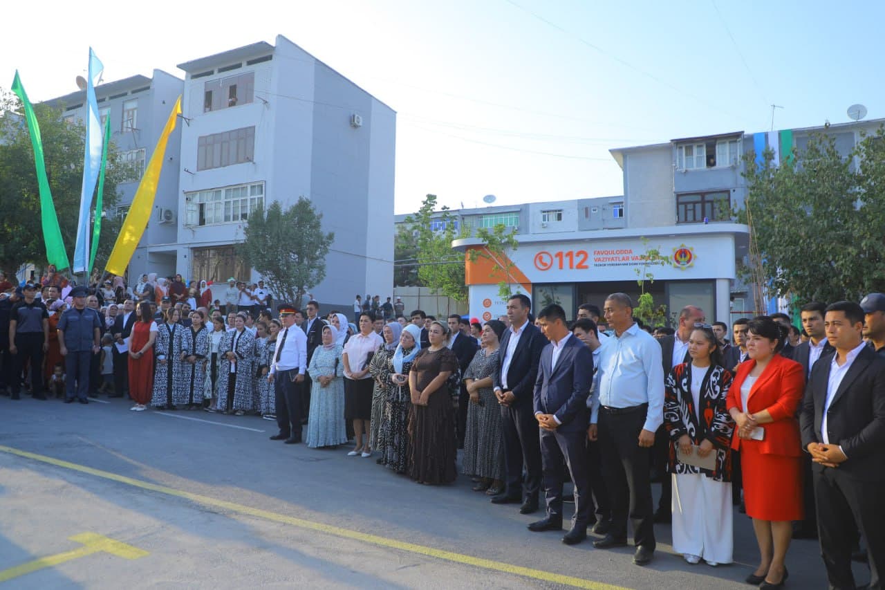 Mahallaning yangilangan qiyofasi bayram arafasida aholiga munosib tuhfа bo‘ldi
