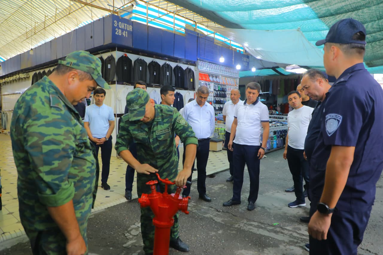 “Do‘stlik savdo sanoat kompleksi”da o‘rganish ishlari olib borildi