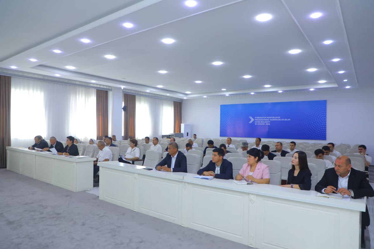 Yangi Namangan tuman Kengashining navbatdagi sessiyasi o‘tkaziladi