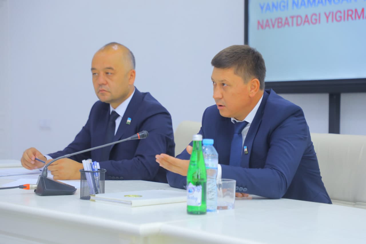Yangi Namangan tuman Kengashining navbatdagi sessiyasi o‘tkaziladi