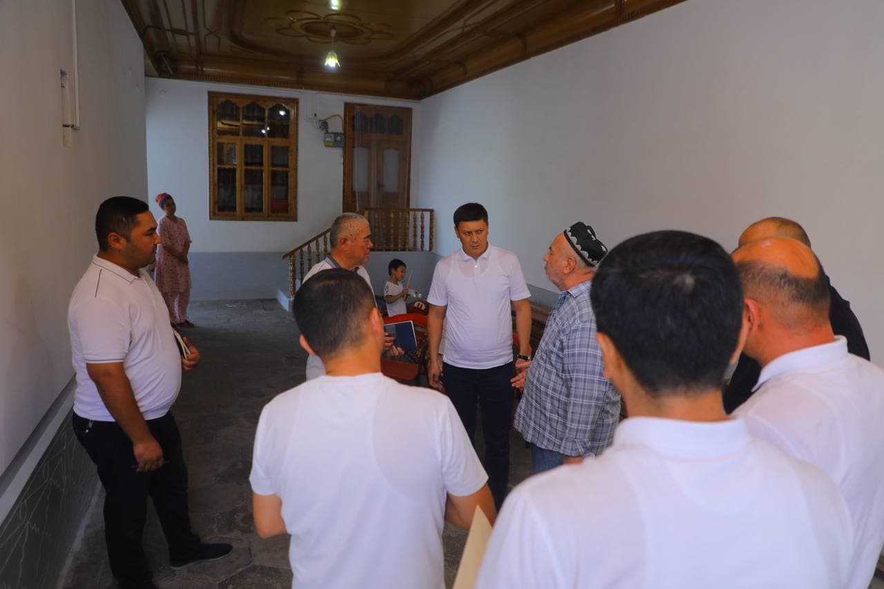 Boborahim Mashrab mahallasida aholi xonadonlari o‘rganildi