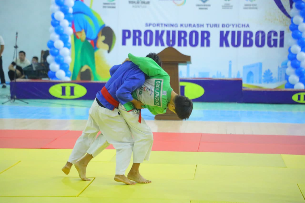 Prokuror kubogi uchun kurash musobaqasi o‘tkazildi