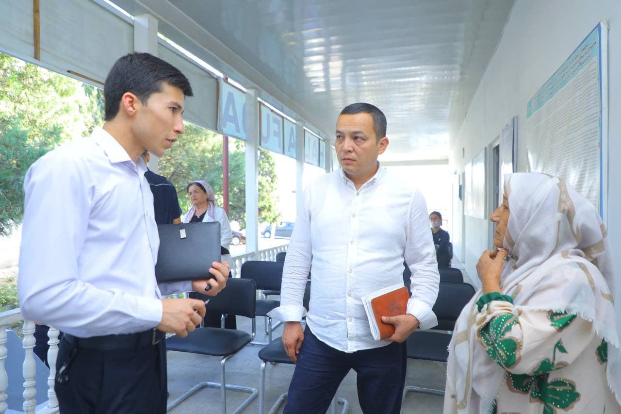 “Ishonch” mahallasida sayyor qabul o‘tkazildi