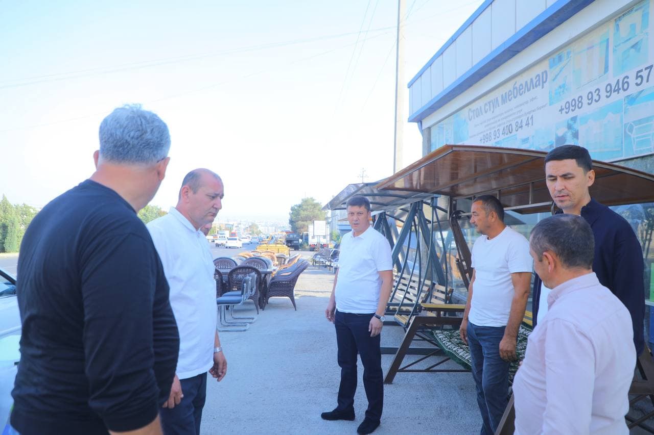 “Mingchinor” mahallasidagi noqonuniy qurilmalar bartaraf etilib, hudud obod etilmoqda