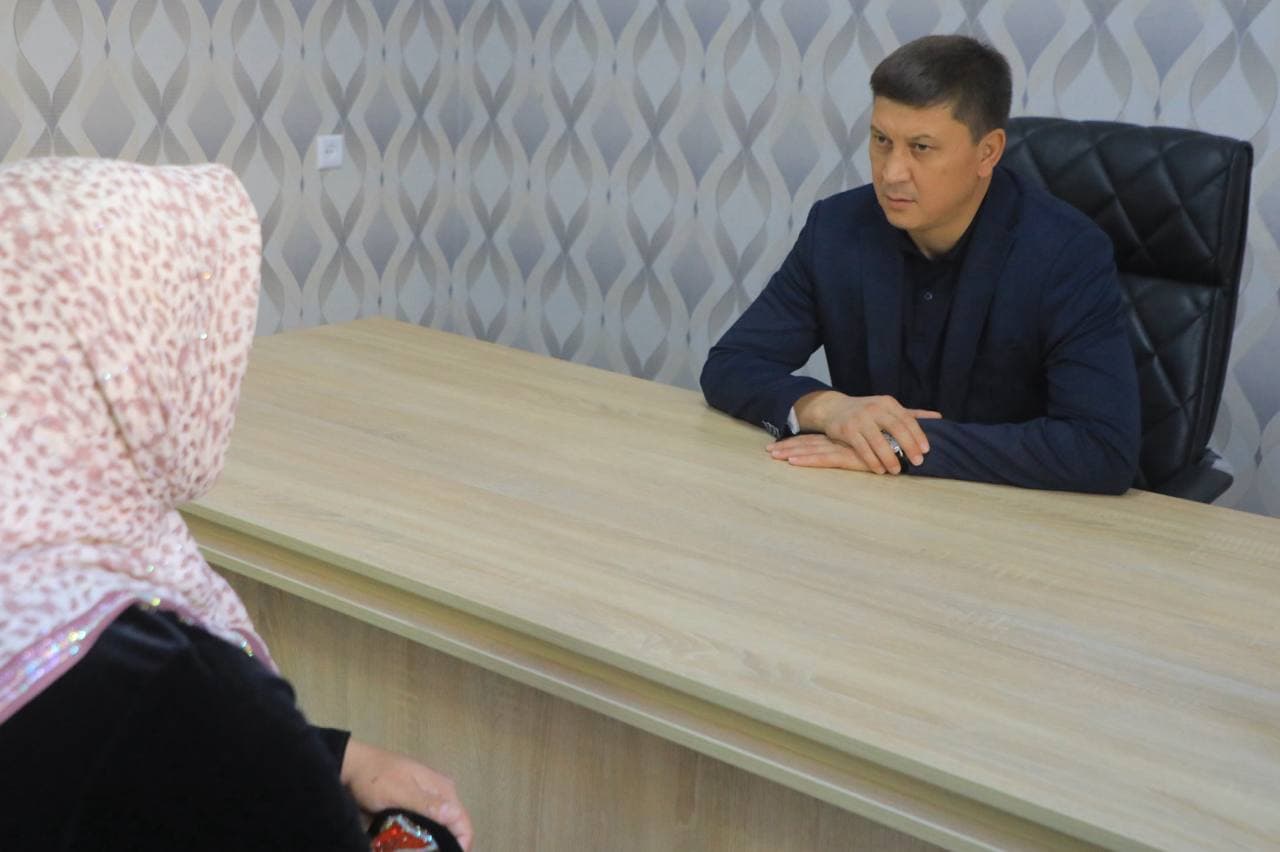 Yangi Namangan tumani hokimining shaxsiy qabuli bo‘lib o‘tdi
