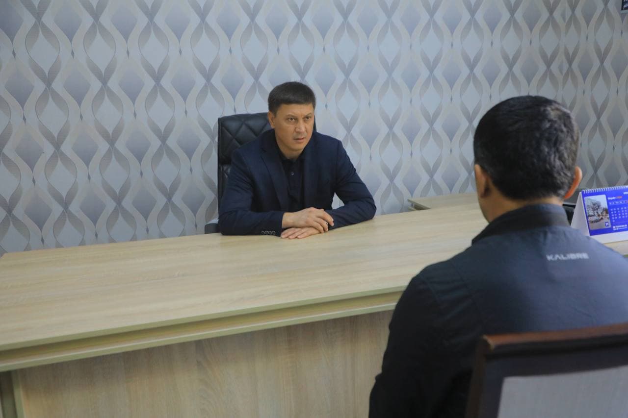 Yangi Namangan tumani hokimining shaxsiy qabuli bo‘lib o‘tdi