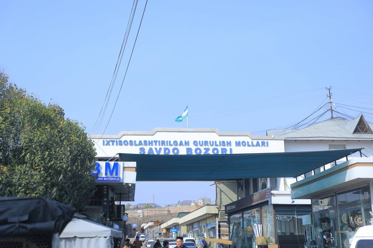 Bozor hududidagi mavjud holat o‘rganildi