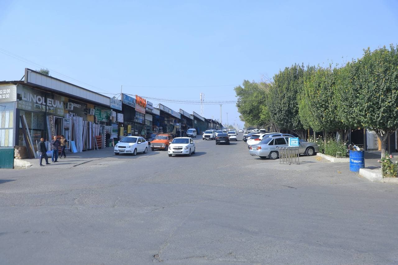 Bozor hududidagi mavjud holat o‘rganildi