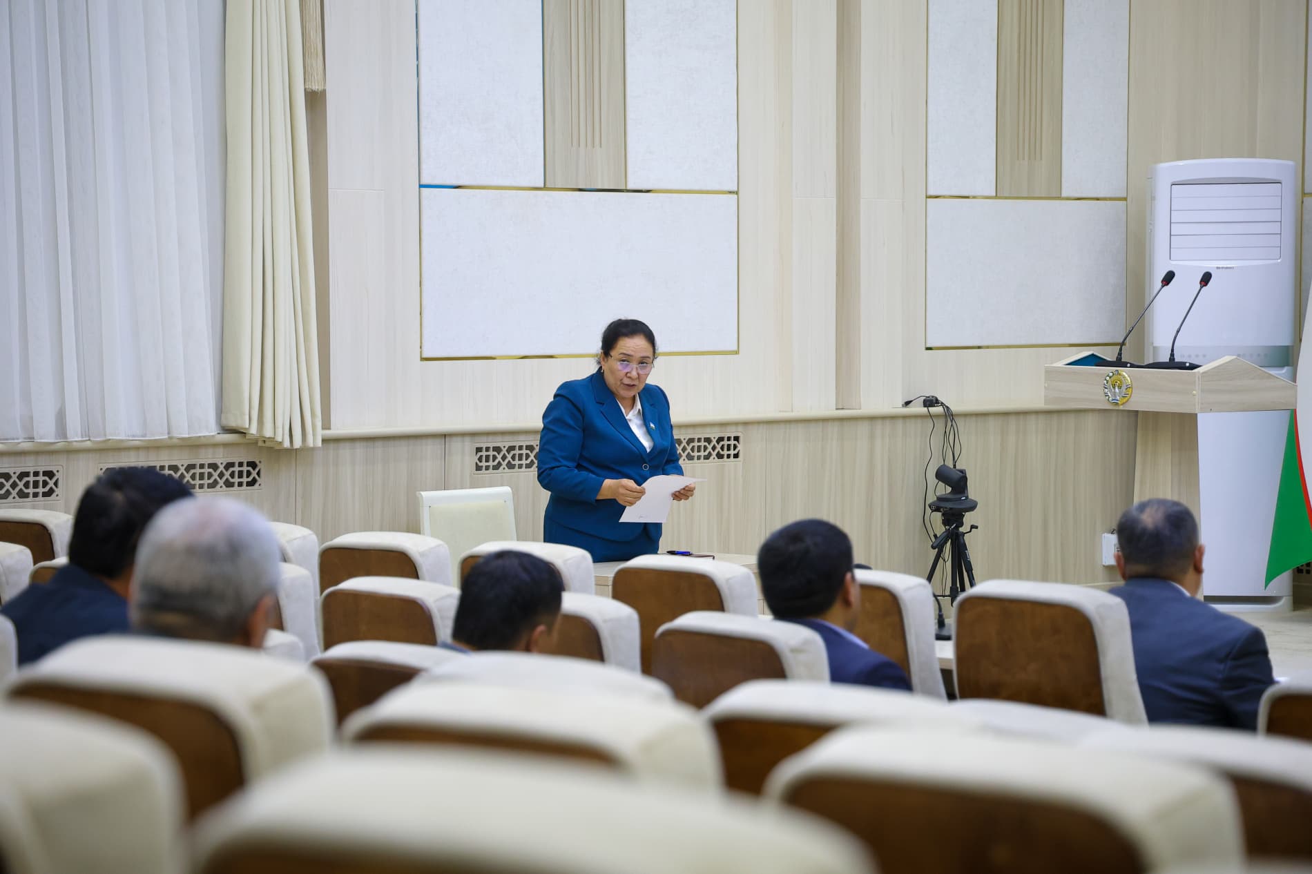 Халқ депутатлари Боғот тумани Кенгашининг ўттиз биринчи сессияси