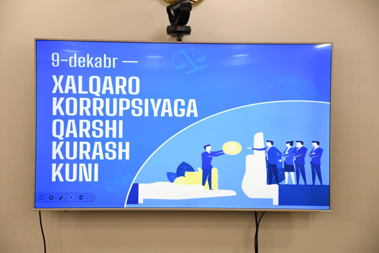 Korrupsiyaga qarshi kurash- SEMINAR