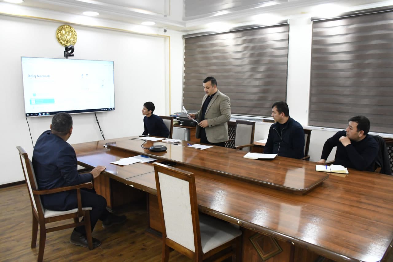 “XALQ NAZORATI” PLATFORMASI– SEMINAR