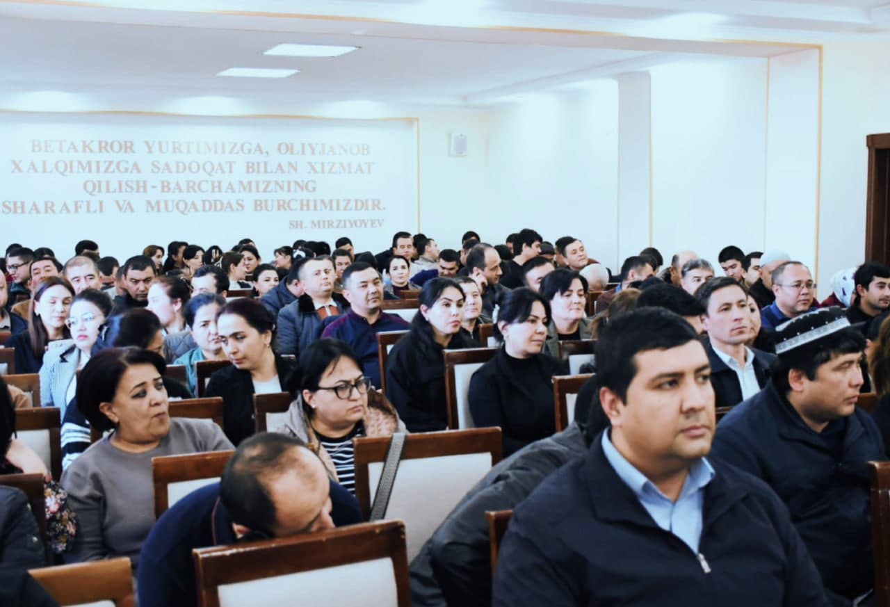 РЎЙХАТГА ОЛИШ ТАДБИРЛАРИДА “ТИНЧЛИК” МАҲАЛЛАСИ НАМУНА