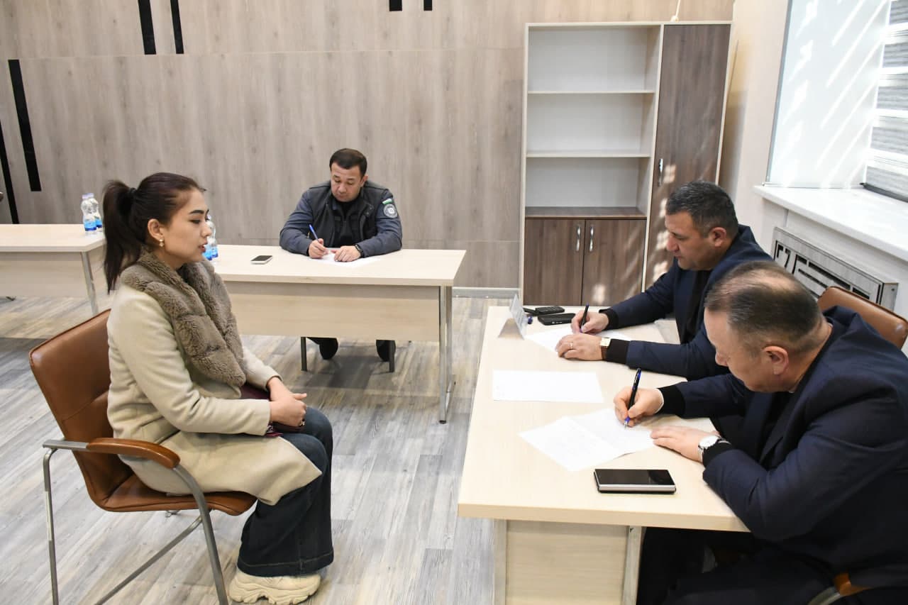 НАВОИЙ ШАҲРИДА НАВБАТДАГИ САЙЁР ҚАБУЛ ЎТКАЗИЛДИ