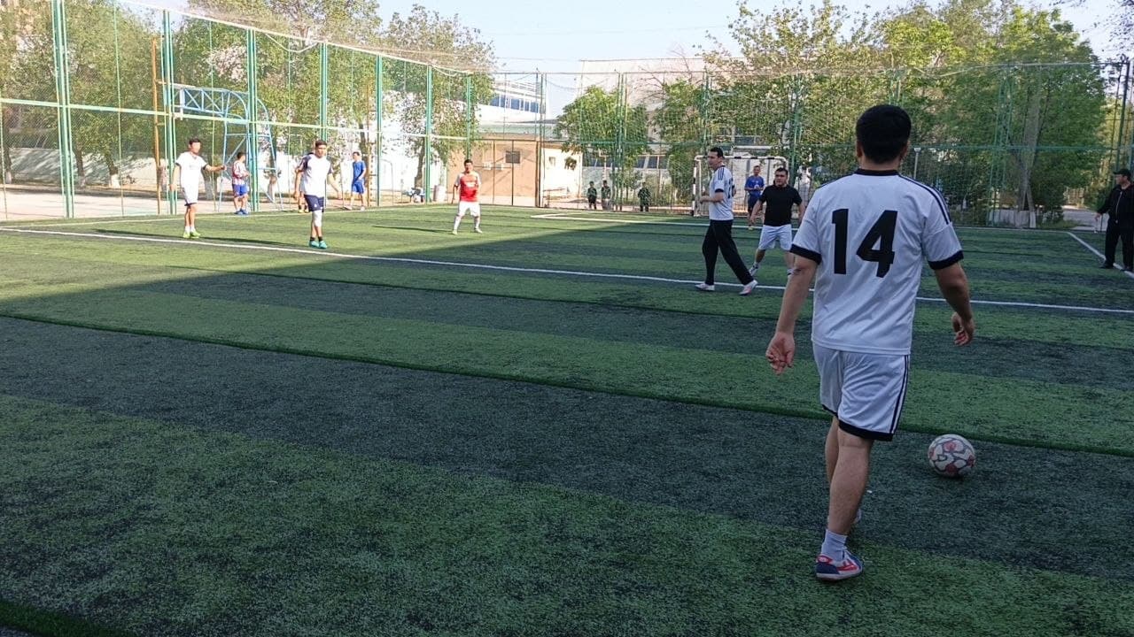 NAVOIY SHAHRIDA SPORTGA E’TIBOR: FUTBOL MUSOBAQASI YUQORI SAVIYADA TASHKIL ETILDI