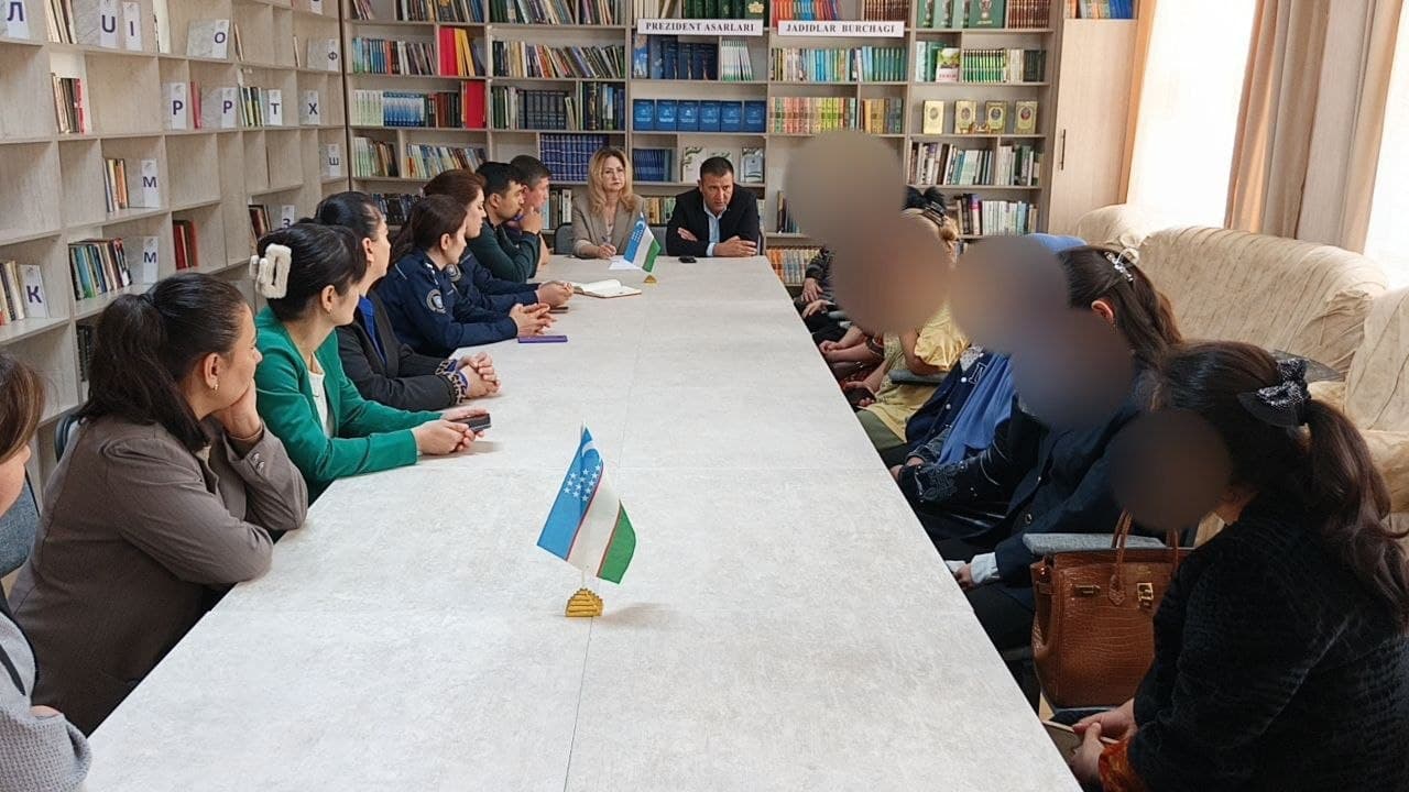 Navoiy shahar hokimi Dilmurod Ergashev 1-sonli umumta’lim maktabida bo‘ldi.