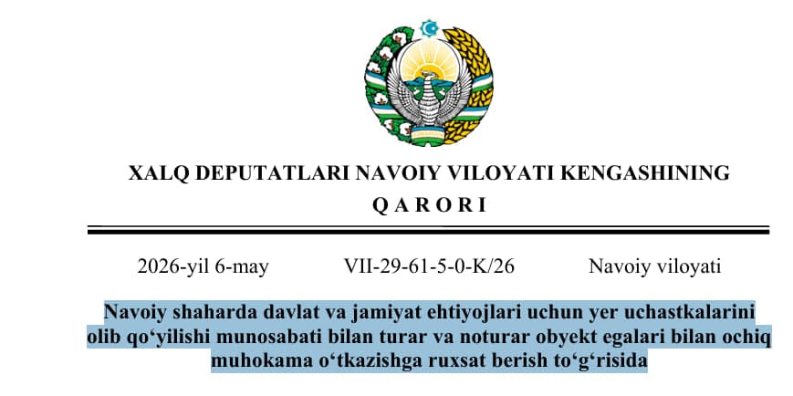 KENGASH QARORI