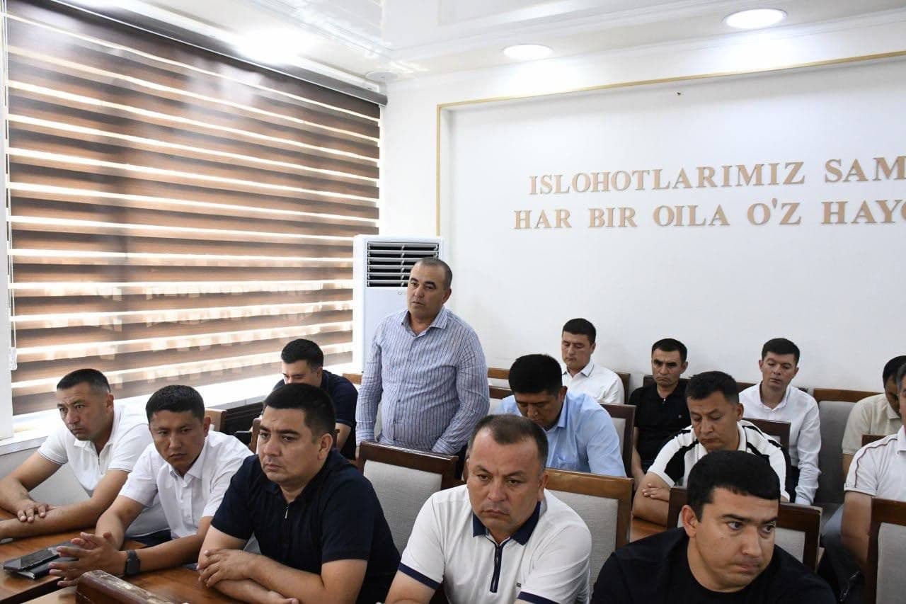 SHAHAR HOKIMI RAISLIGIDA NAVBATDAGI APPARAT YIG‘ILISHI O‘TKAZILDI
