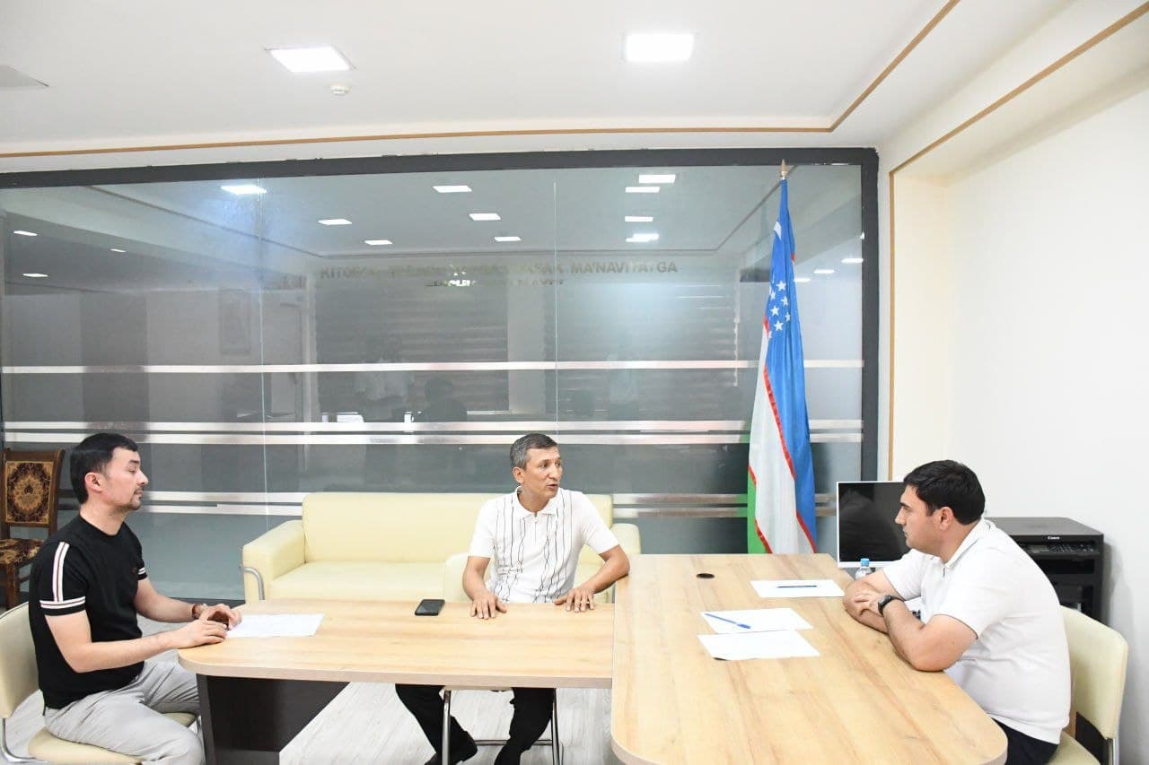 NAVBATDAGI SHAXSIY QABUL O‘TKAZILDI