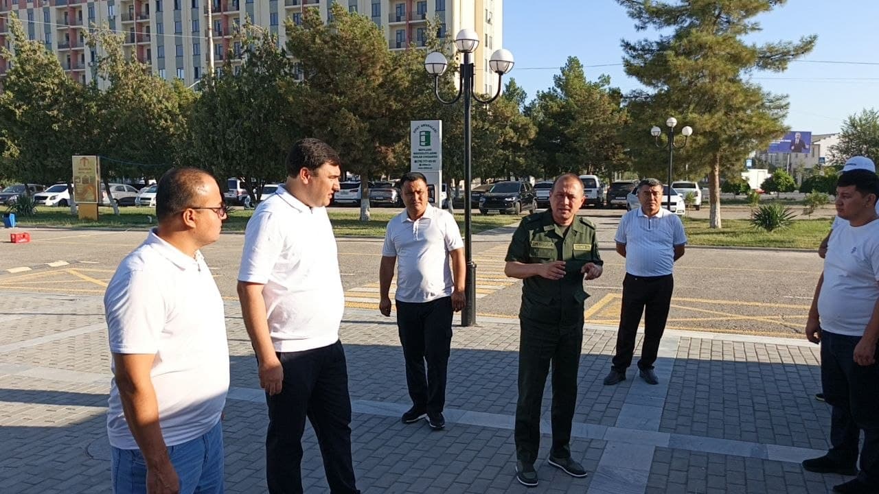 НАВОИЙ ШАҲРИДА ТЕМИР ЁЪЛ АТРОФИ ЯНГИЧА ҚИЁФА КАСБ ЭТМОҚДА