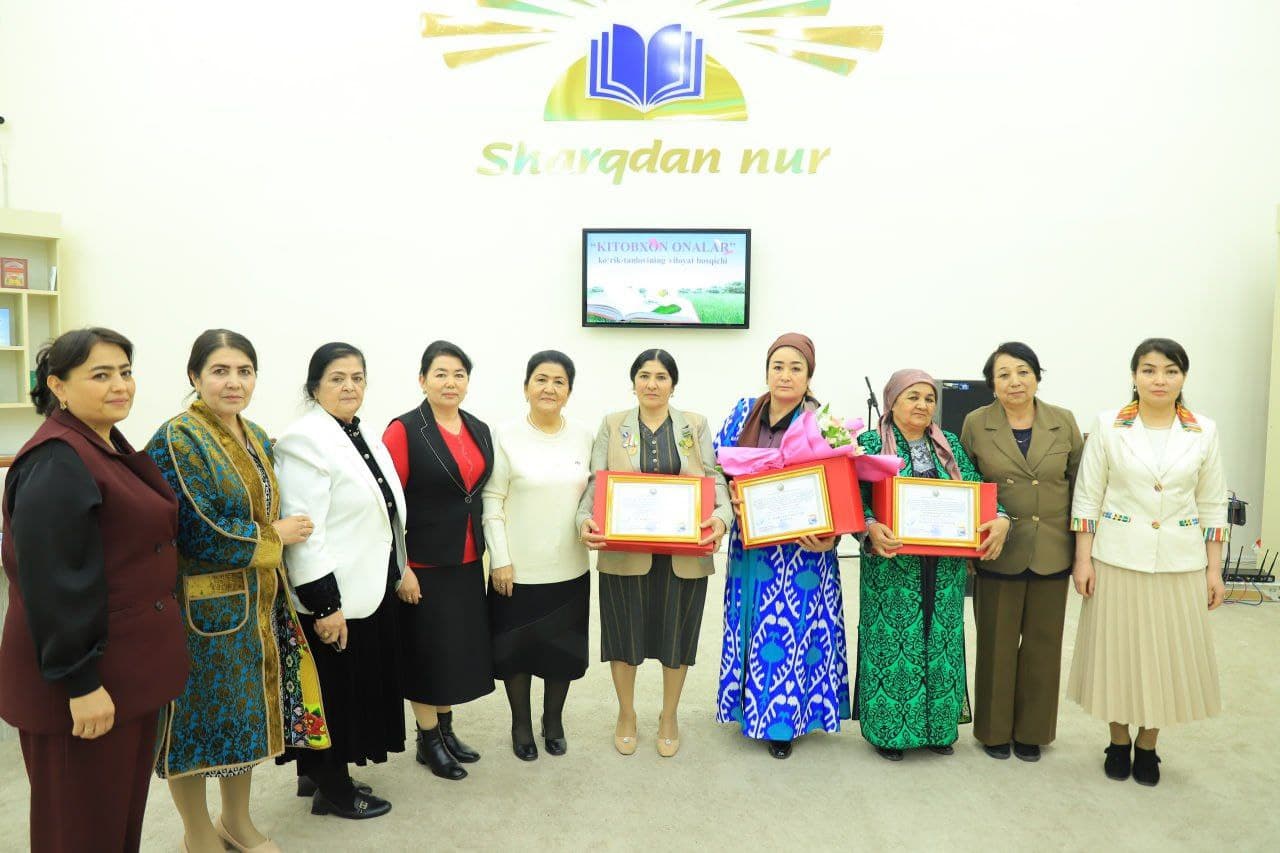 “Kitobxon onalar” tanlovining viloyat bosqichi oʻtkazildi