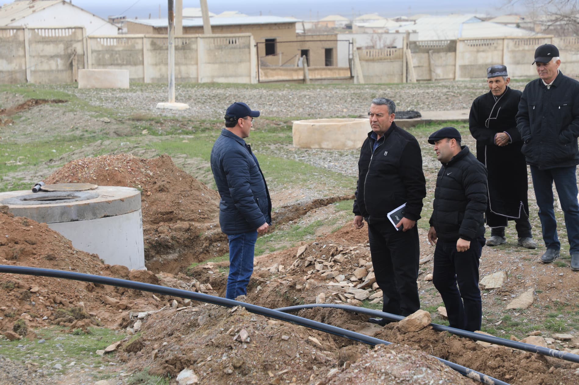 YANGI SUV INSHOOTLARI AHOLINI TOZA ICHIMLIK SUVI BILAN TA’MINLAYDI